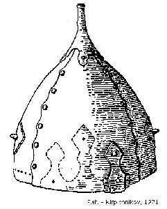 Helma z erné Mohyly, 2. pol. 10. stol., Ukrajina.